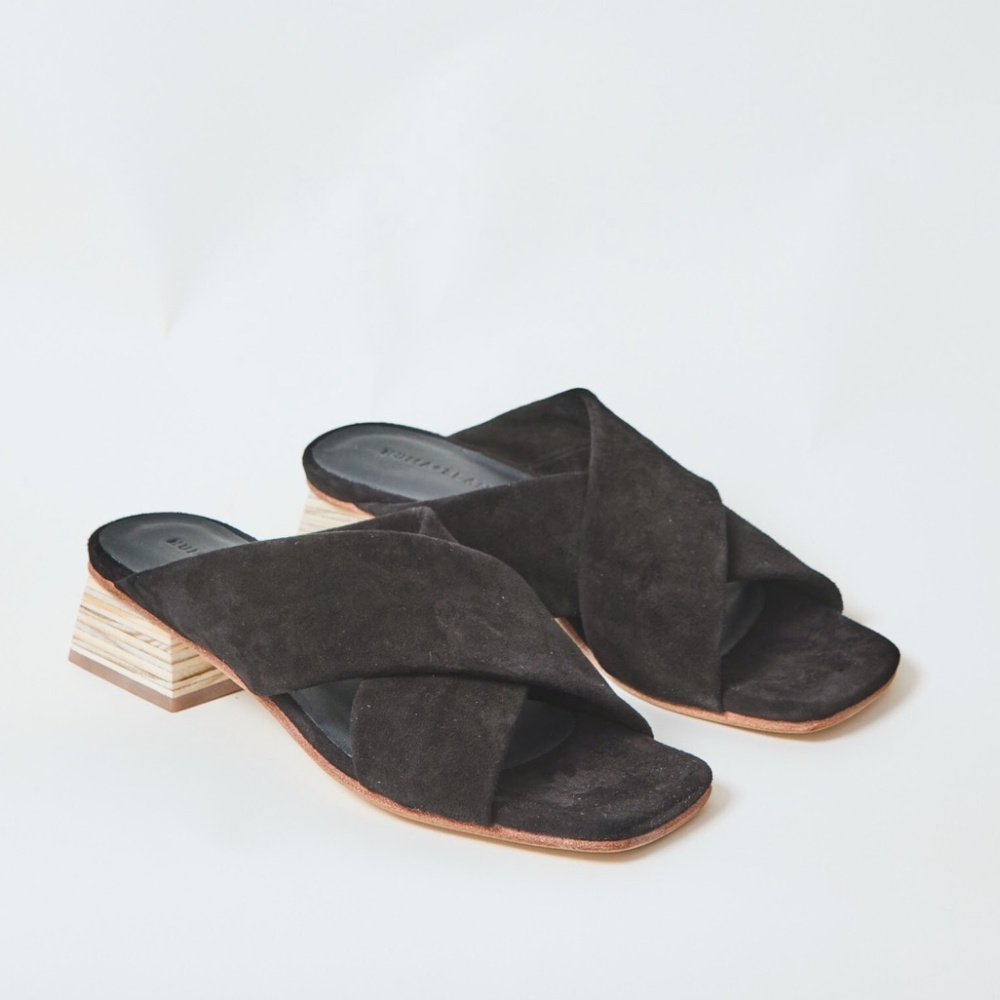 Huma Blanco Sasha coal suede - Picture 2 of 4